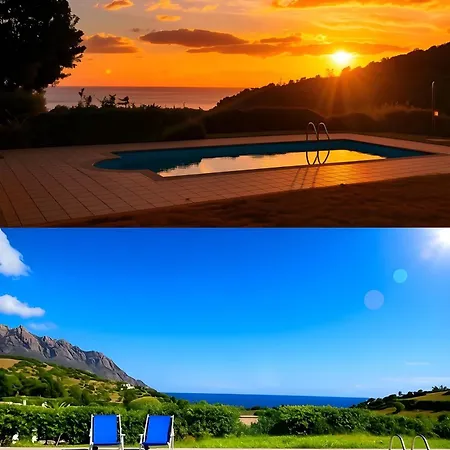 Paradise - View, Pool & Parking, 200mt Sea Prázdninový dům